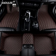 KADULEE пользовательские автомобильный коврик для ног для infiniti qx70 fx qx60 fx37 qx50 ex qx56 q50 q60 автомобильные аксессуары водонепроницаемые ковры