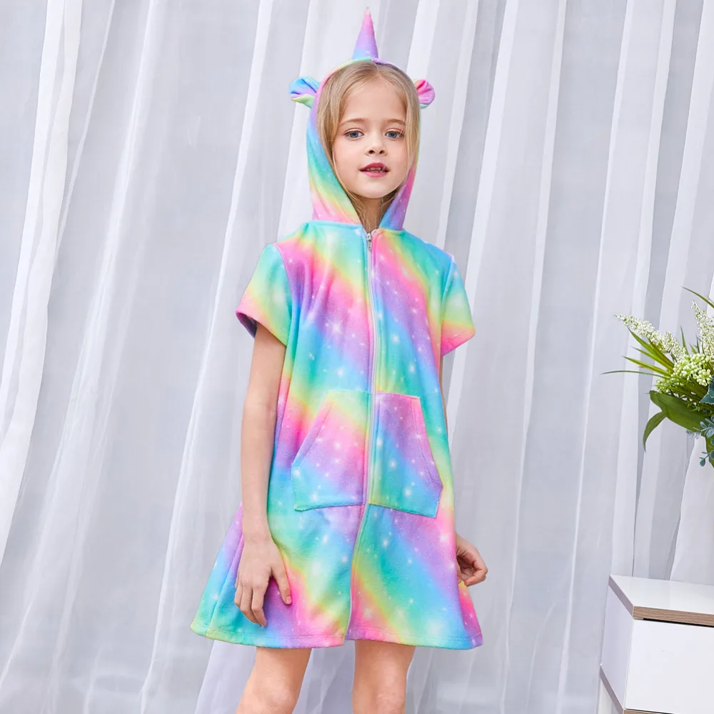 Holographic Rainbow Unicorn Dress -Unicorn Fashion