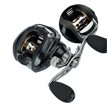 Катка для воды 13+ 1BB 6,3: 1 искусственная наживка приманка Рыболовная катушка супер твердая Магнитная Тормозная кастинговая Катушка левая или правая ручка