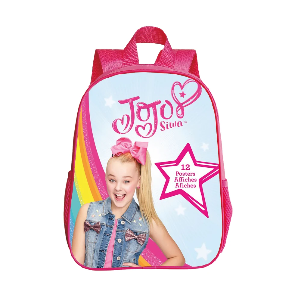 Красивый Jojo Siwa рюкзак для женщин девочек модный узор рюкзак дорожная школьная сумка для девочек классический рюкзак