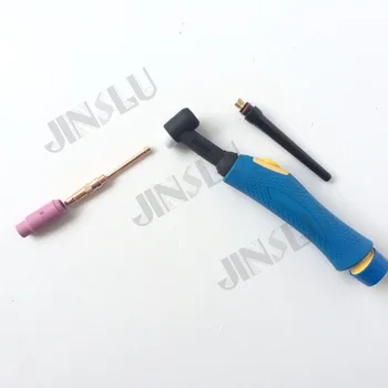 

Free Shipping Air Cooled Argon Arc WP18 WP-18 Tig Welding Torch Blue Head Body 1PCS