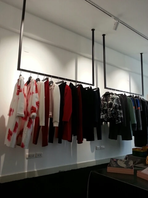 Ceiling Hangers Clothing Store Display Racks Clothing