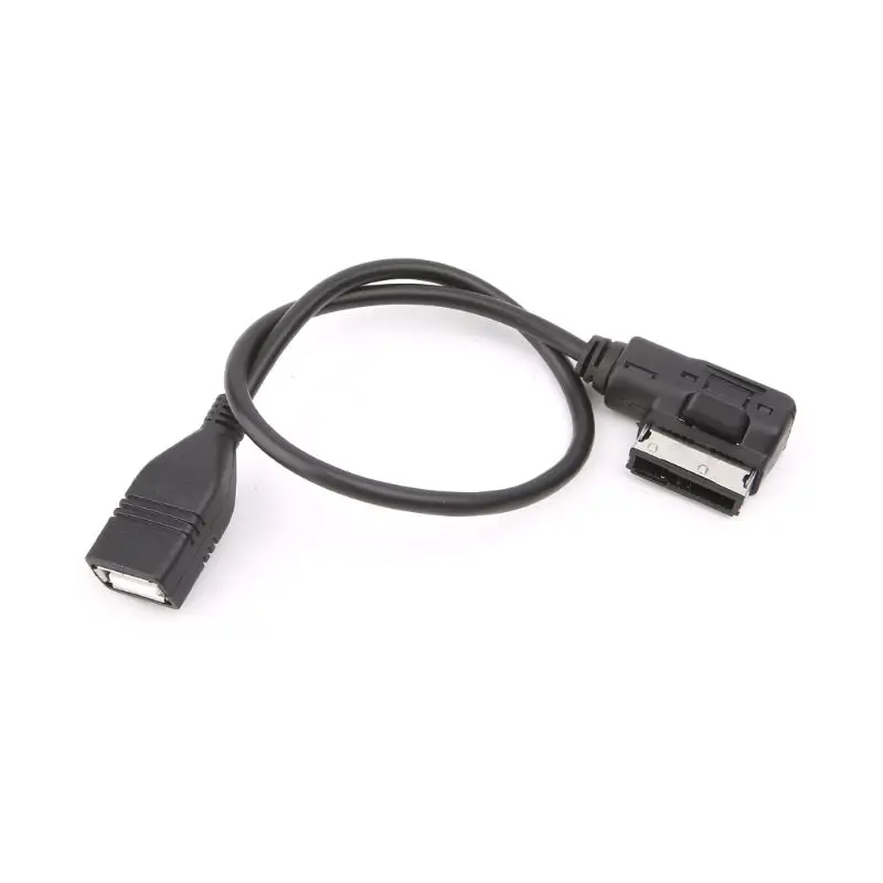 

AUX Media Interface USB Female Audio Adapter Cable AMI For Mercedes For Benz
