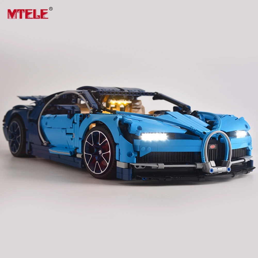 

MTELE Led Light Kit For Technic Bugatti Chiron Light Set Compatible With 42083 And 20086(NOT Include The Model)