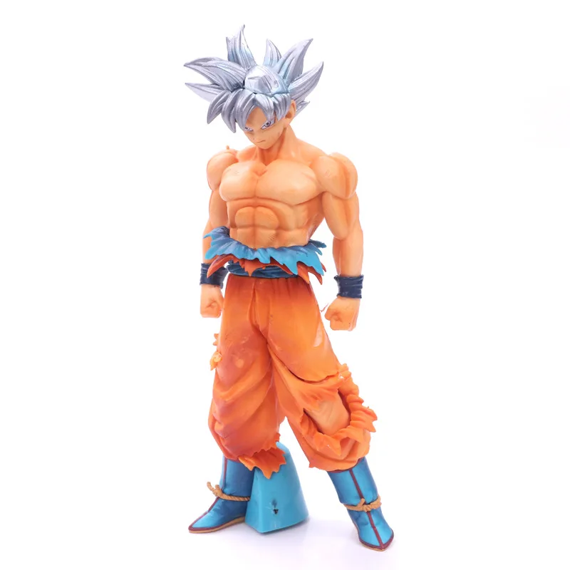 Dragon Ball Z ПВХ фигурку Супер Саян ультра инстинкт ichiban kuji Сон Гоку серебряные волосы