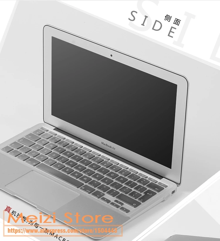 Европейский ЕС ЕВРО ТПУ Клавиатура Защитная крышка для Macbook Pro 13 15 дюймов A1707 сенсорная панель для Macbook Air Pro 11 12 13 retina