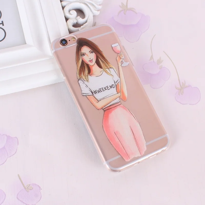 Transparent Soft Silicone Cover Coque Capa 13