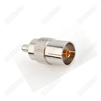 

30 Pieces DVB-T USB 2.0 Digital TV to SMB Male Plug Mini Antenna RF Converter Adapter Connector