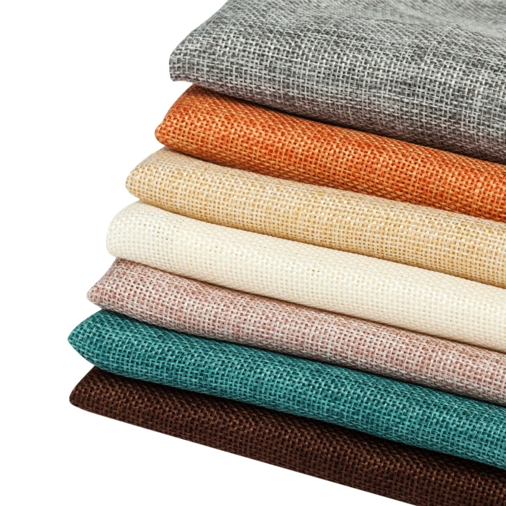 1pcs 50*50/100cm Linen Fabric Plain Linen Cloth Linen Handmade Diy