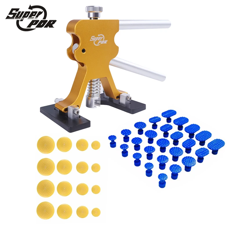 

Super PDR Tools Kit For Car Dent Pullers Suction Cup Paintless Dent Repair Tools Dent Lifter Removal Ferramentas Hand Tool Sets