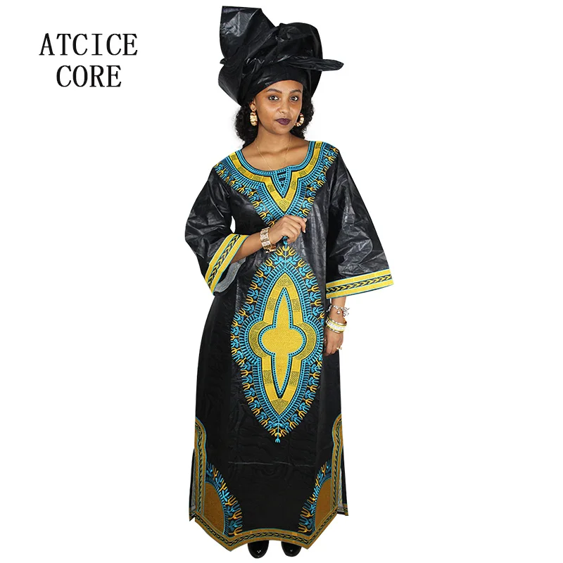 Комплект из обуви в африканском стиле платья для женская мода дизайн комплект из обуви в африканском стиле Базен вышивка дизайнерское платье длинное платье A177