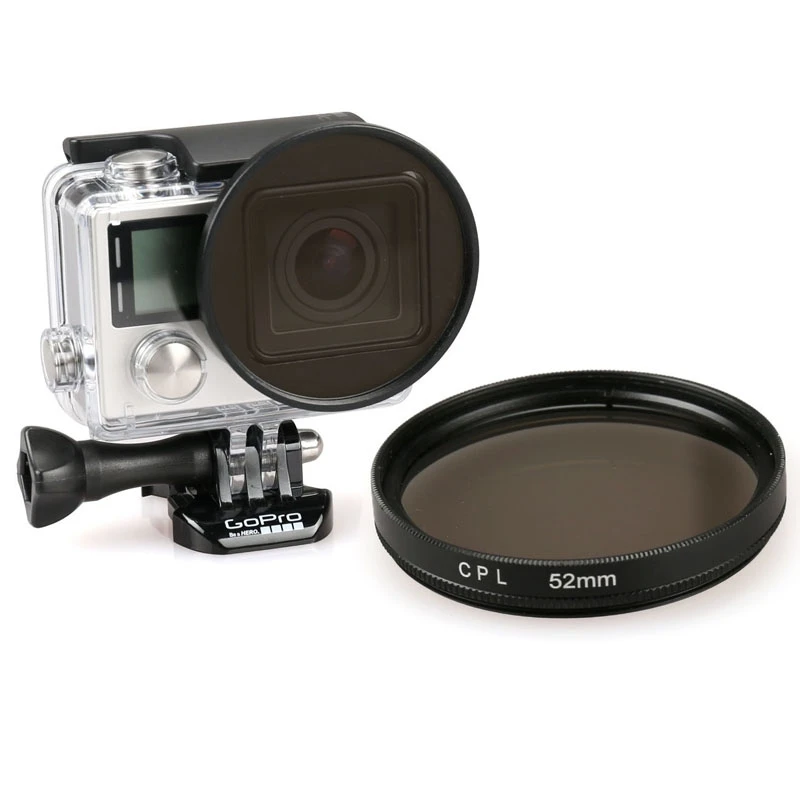 

For GoPro Camera Filter 52mm Round Circle CPL Lens Filter for GoPro HERO 4 3+