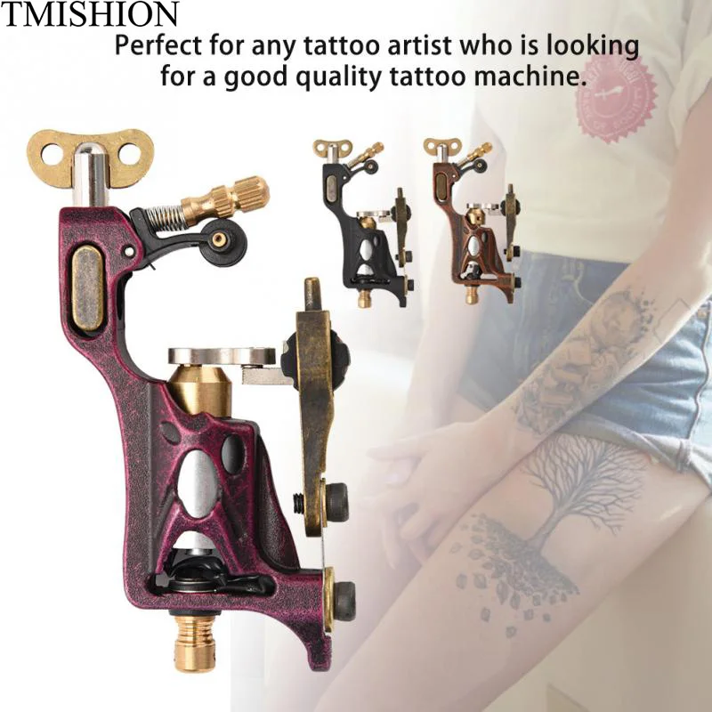 

Clearance! Rotary Tattoo Machine Aluminum Alloy Tattoo Motor Gun For Shader Liner Anti Fatigue Permanent Makeup Machine