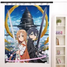 Hobby Express Sword Art Online Characters Anime Japanese Window Curtain Door Entrance Room Partition H0103