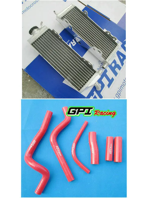 Алюминиевый радиатор + шланг для Honda CR500 CR500R CR 500R 1990 2001 91 92 93 94 95 99 00 GPI high