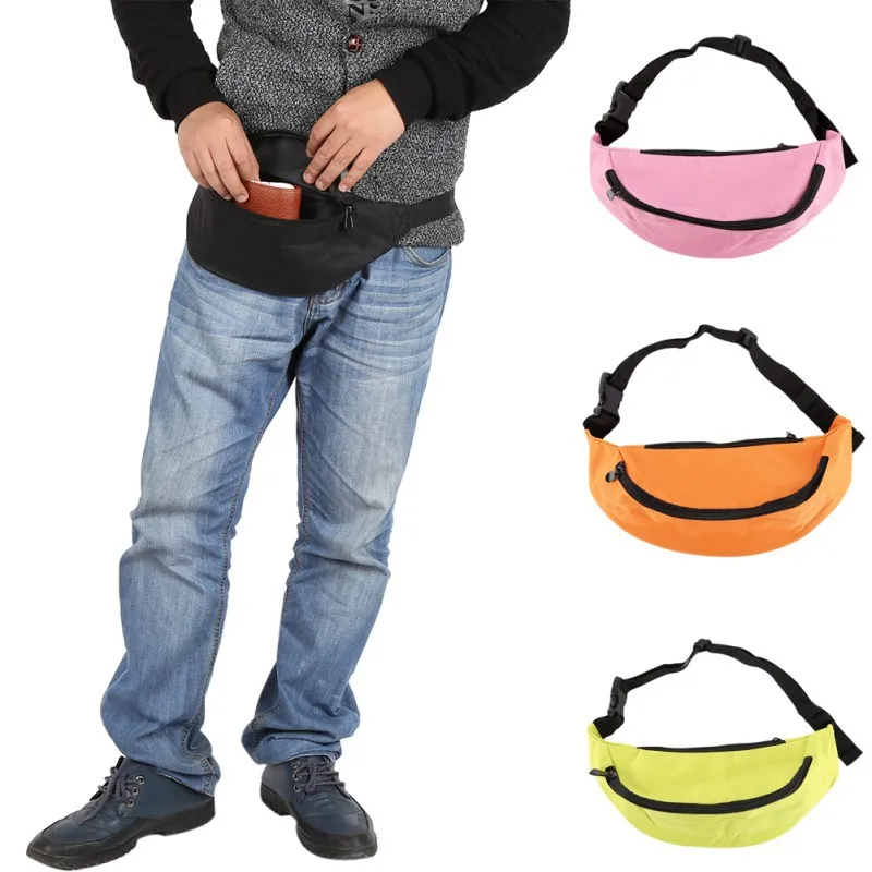 Running Bum Bag Travel Handy Hiking Sport Fanny Pack Waist Belt Zip