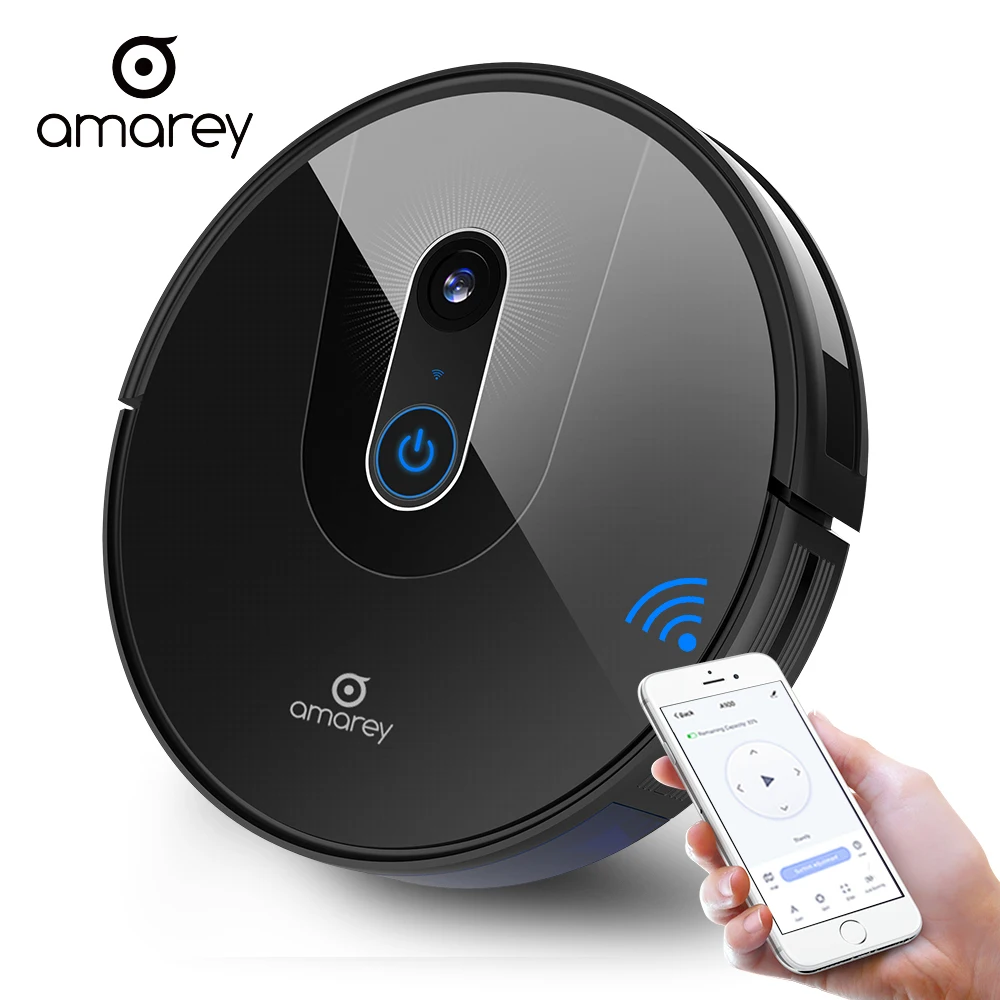 

Amarey A900 Robot Vacuum Cleaner Sweep Navigation Planned Cleaning 0.5l Dustbin Tank Adjustable Household Automatically Charge