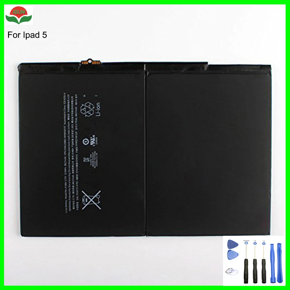 ISUN запасная батарея для ipad5 iPad Air A1484 A1474 1475 8827mAh батарея|battery for|batteries batteriesbattery ipad air |