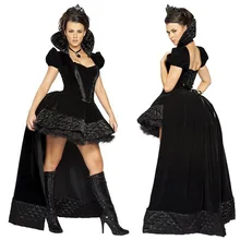 Хэллоуин принцессы queen фантазийный платье злой ведьмы курица Маскарадный костюм, способный преодолевать Броды для взрослых Для женщин