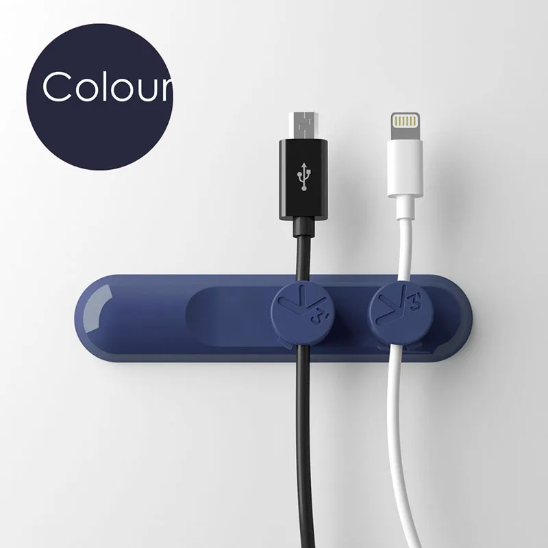 Магнитный зажим для кабеля зарядное устройство Usb держатель Стайлинг автомобиля
