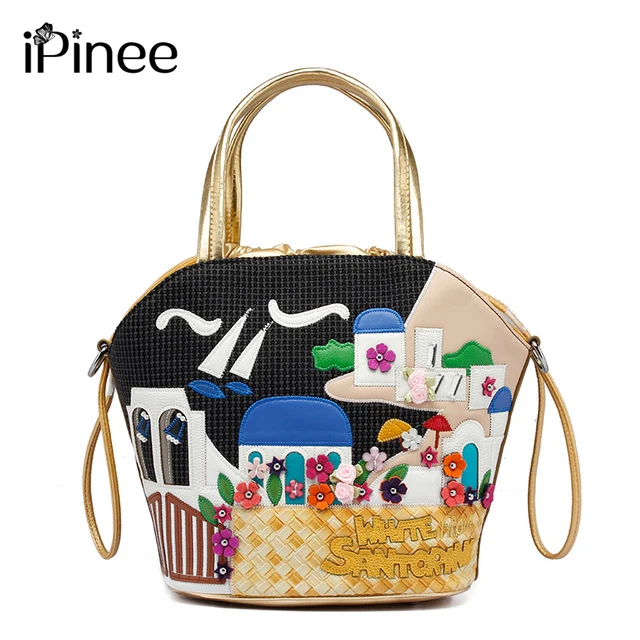 Ipinee 2018 Women Shoulder Bag Italy Braccialini Handbag Style Retro Ipinee 2018 Women Shoulder Bag Italy Braccialini Handbag Style Retro Handmade Bolsa Feminina For Las Candy