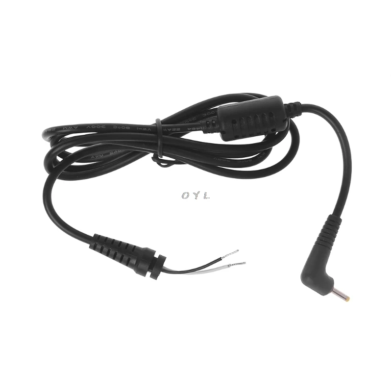 

DC Power Adapter Cable L Shaped Pure Copper Plug With Pin For ASUS Eee Laptop