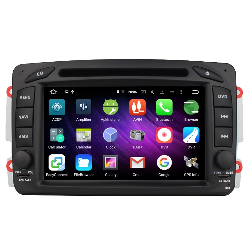 Discount HIFIF 2G+32G Android 6.0 CARDVD player For MERCEDES-BENZ CLK W209 M/ML/W163/W463/Viano/W639/Vito car audio stereo Multimedia GPS 4