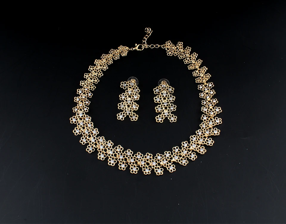 Jiayijiaduo серебряный цвет имитация жемчуга набор украшений для женщин Свадебные украшения ожерелье серьги подарок изысканная коробка Прямая поставка