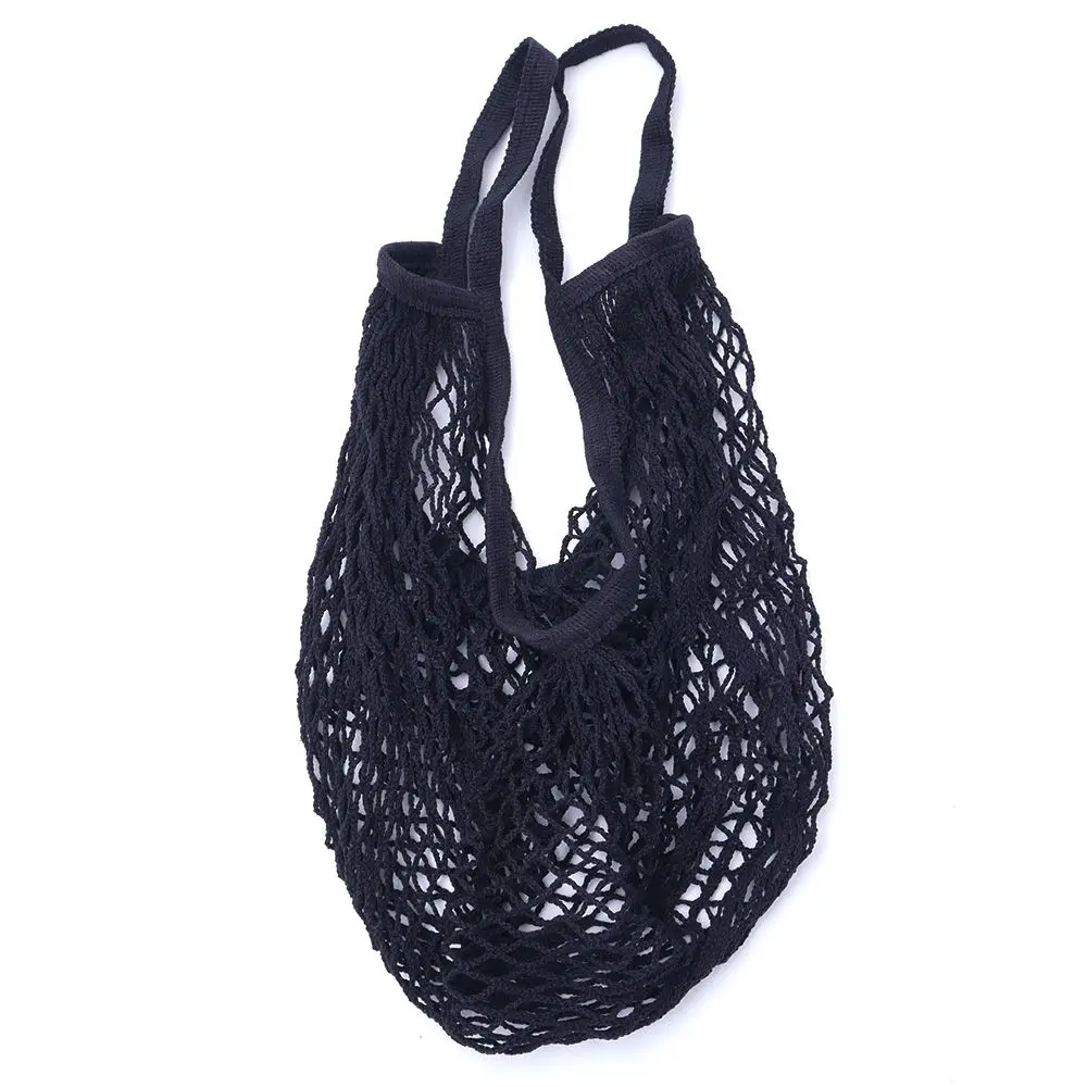 

Reusable Fruit Vegetable Shopping Bag Mesh Net Turtle Bag Woven Net Shoulder Bag String Grocery Shopper Durable