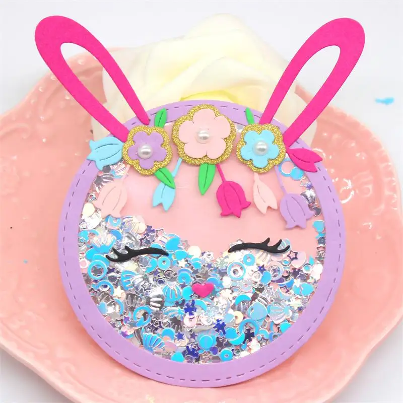 

Build Up Easter Bunny Rabbit Metal Cutting Dies for DIY Scrapbooking/photo album Decorative Embossing DIY Paper Cards