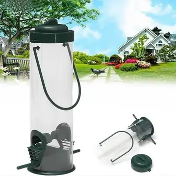 

Creative Outdoor Feeder Hanging Type Outdoor Plastic Pet Bird Feeder Bucket Tree Garden Decoration