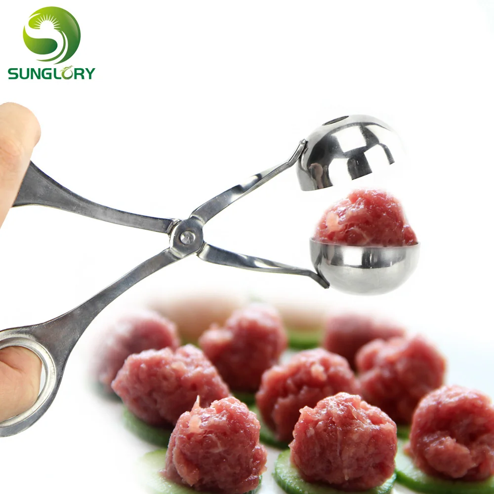 

Convenient Meatball Maker Mold Stainless Steel Stuffed Meatball Clip DIY Fish Meat Rice Ball Maker Kitchen Gadgets Cooking Tools