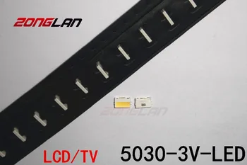 

LED 1000pcs Backlight Edge LED Series 3V 5030 SVTE5030P-GW Cool white TV Applicatio