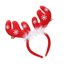 Рождественская елка Для женщин и девочек Милая повязка лента для волос головная повязка; уникальный дизайн; праздничный ободок для волос аксессуары подарок на Рождество украшения