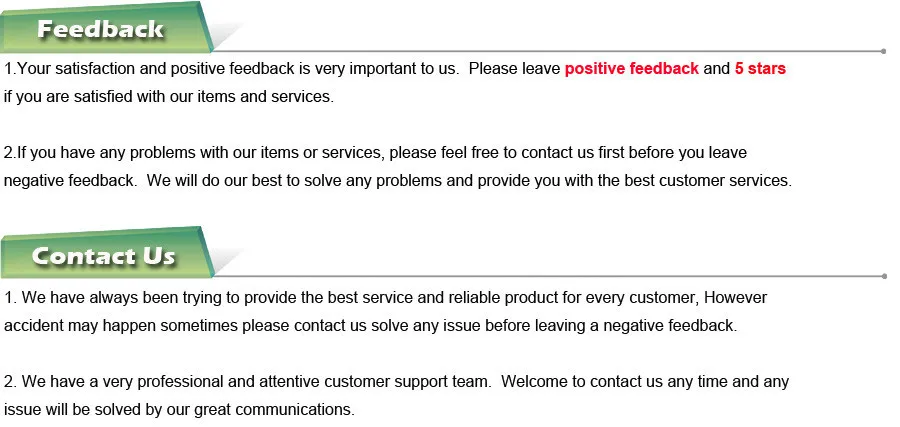 feedback