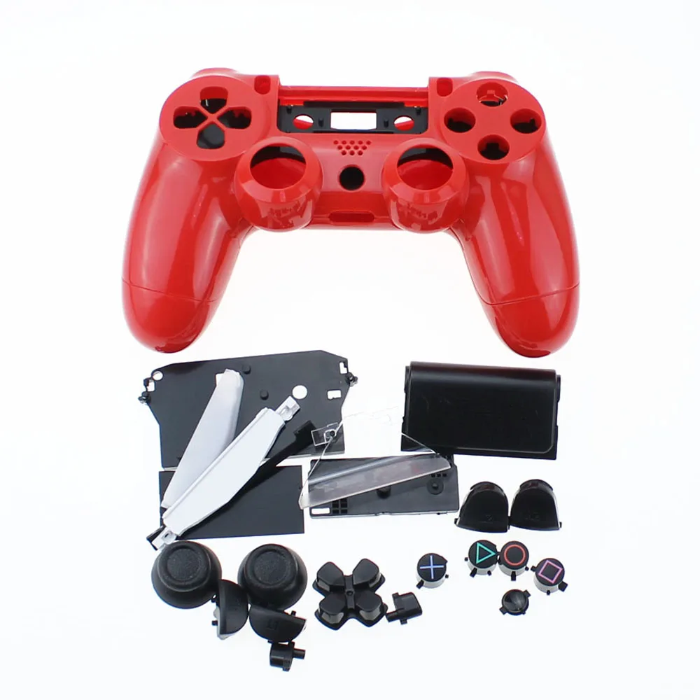 Для Sony Playstation 4 PS4 старая версия геймпада контроллер прозрачный передний задний