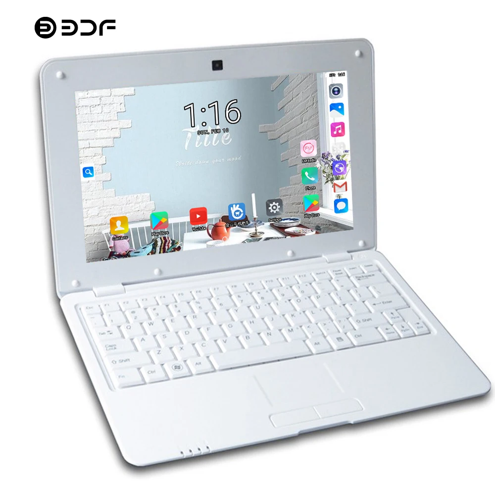 Портативный ноутбук 10 1 дюйма ГБ 8 двухъядерный Android 6 0 7029 5 ГГц Wi Fi Mini Netbook7 9