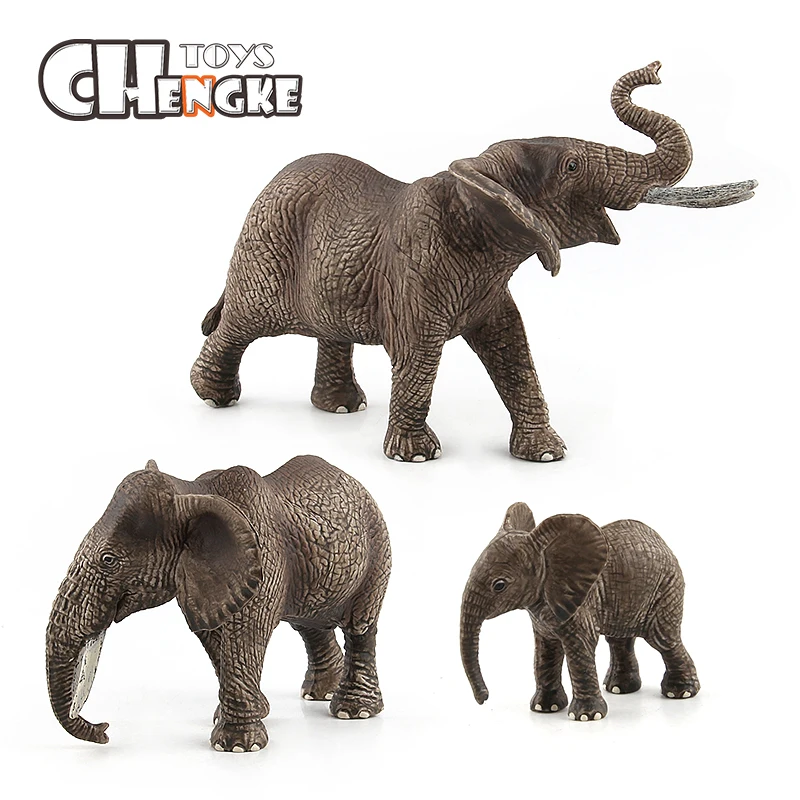 New Hot Animal World Elephant Model Educational Toys Funny Toy Model