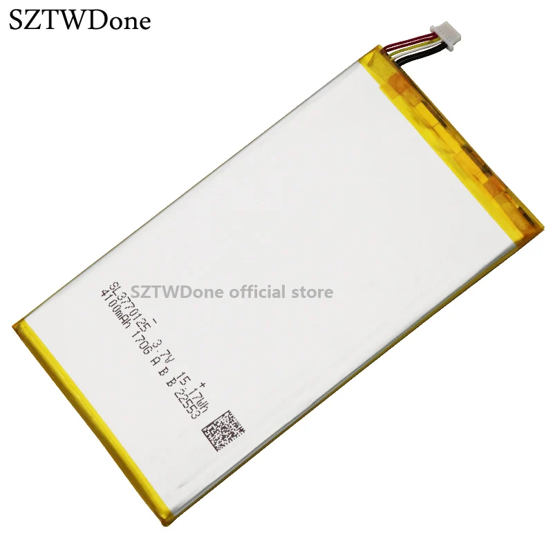Sztwdone P706T планшет батарея для ноутбука DELL Venue 7 3730 Venue 8 3830 T02D T01C T02D002 T02D001 0CJP38 02 pdjw 3,7 v 15.17wh