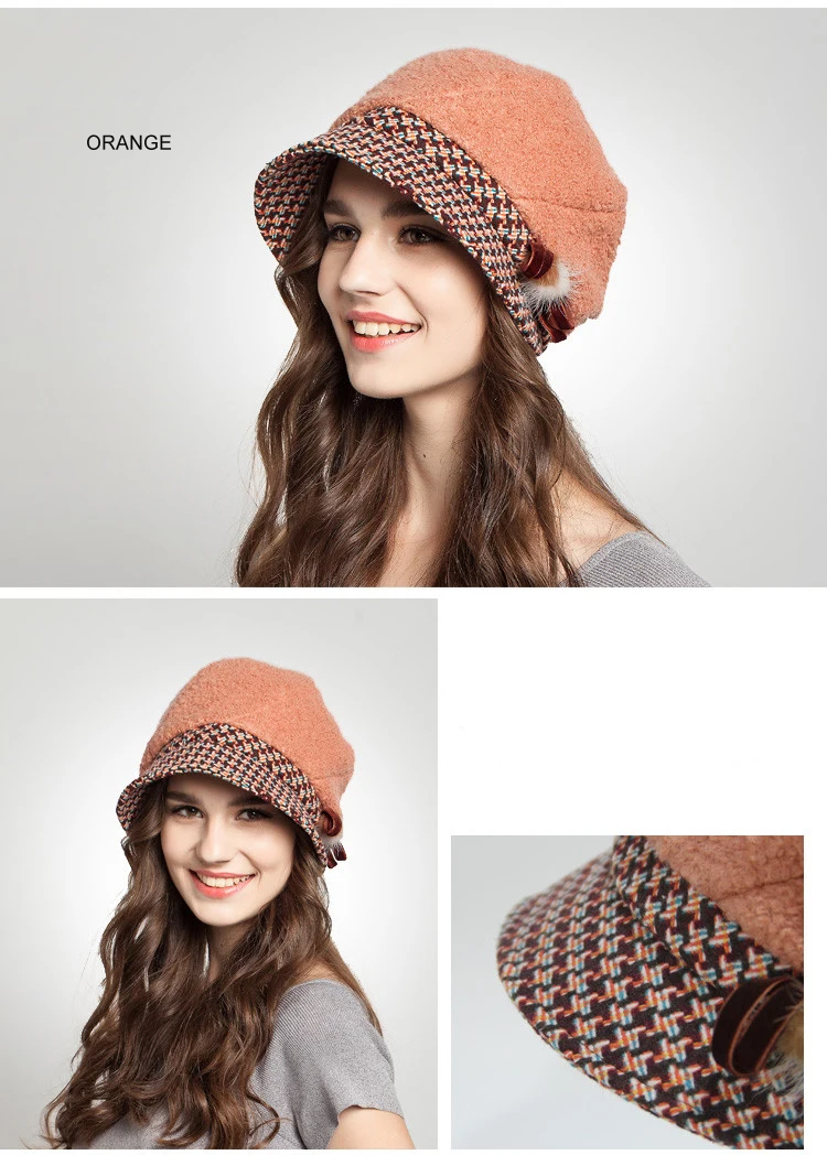 3 winter bucket hat women