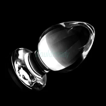 Large Crystal Butt Plug Vagina Ball Big Pyrex Glass Anal Dildo Bead Adult Sex Toys for Women Men Gay Masturbator 6