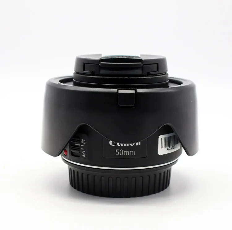 Paraluce A Baionetta ES-68 II Per Obiettivo Canon EF 50mm F/1.8 STM Protezione Anti-Riflesso