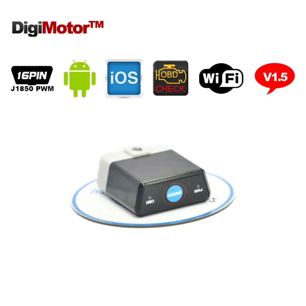 Prix pour OBD 2 ELM327 V 1.5 WIFI OBDII OBD2 ELM 327 V1.5 Pour iPhone IOS Android Voiture Scanner Automobile Outil De Diagnostic de diagnostic-Outil Prix pour OBD 2 ELM327 V 1.5 WIFI OBDII OBD2 ELM 327 V1.5 Pour iPhone IOS Android Voiture Scanner Automobile Outil De Diagnostic de diagnostic-Outil