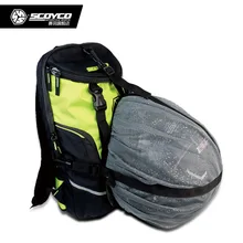 Waterproof Motorcycle Backpack Bag Reflective Helmet Bag Motorcycle Racing Bag