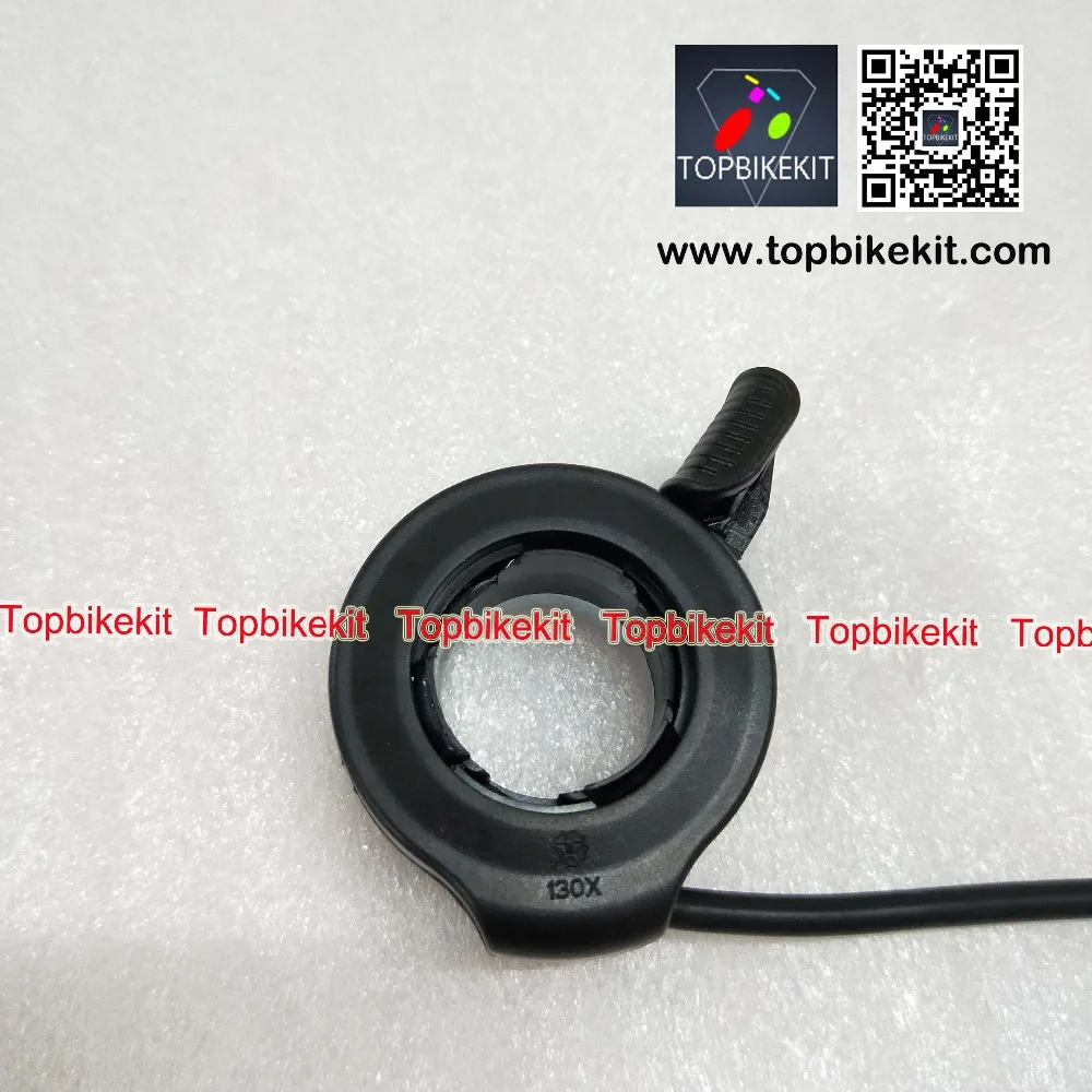 Wuxing 130X Thumb throttle with 3Pins Waterproof Connector for Electric Bike (6)