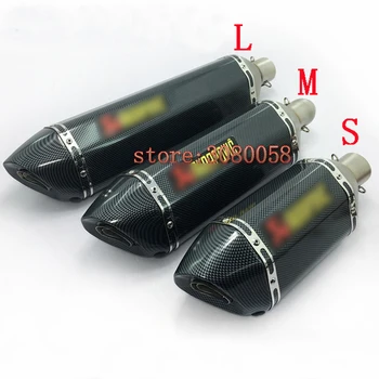 

Universal 51MM Motorcycle Muffler Pipe DB Killer Escape GP Dirt Bike Scooter For kawasaki Z750 R1 R6 MT07 MT09 Moto ATV Exhaust