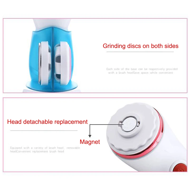 2018 электрическая педикюрная Машинка для удаления мозолей на гладких каблуках