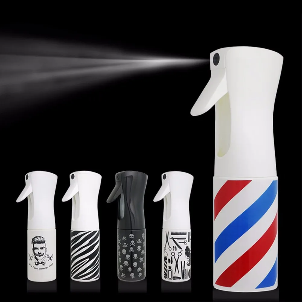 

200ml Salon Spray Bottle Refillable Bottles Plastic Fine Mist Sprayer Moisture Atomizer Water Pot Haircut Hair Styling Tools