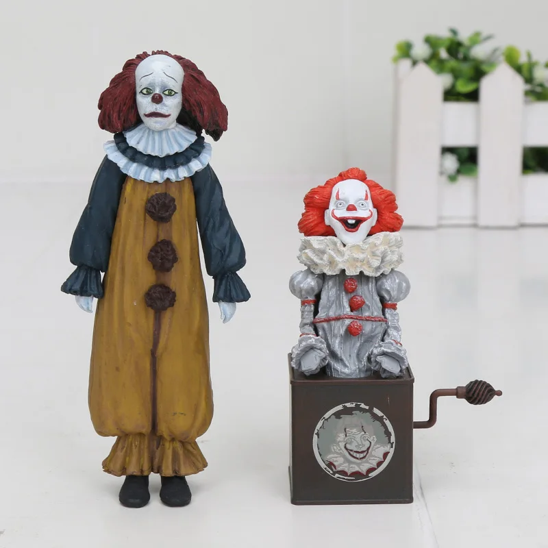 NECA Horror Stephen King's Movie It pennywise фигурка Джокер клоун Классическая канализационная сцена модель ПВХ фигурка коллекционная игрушка