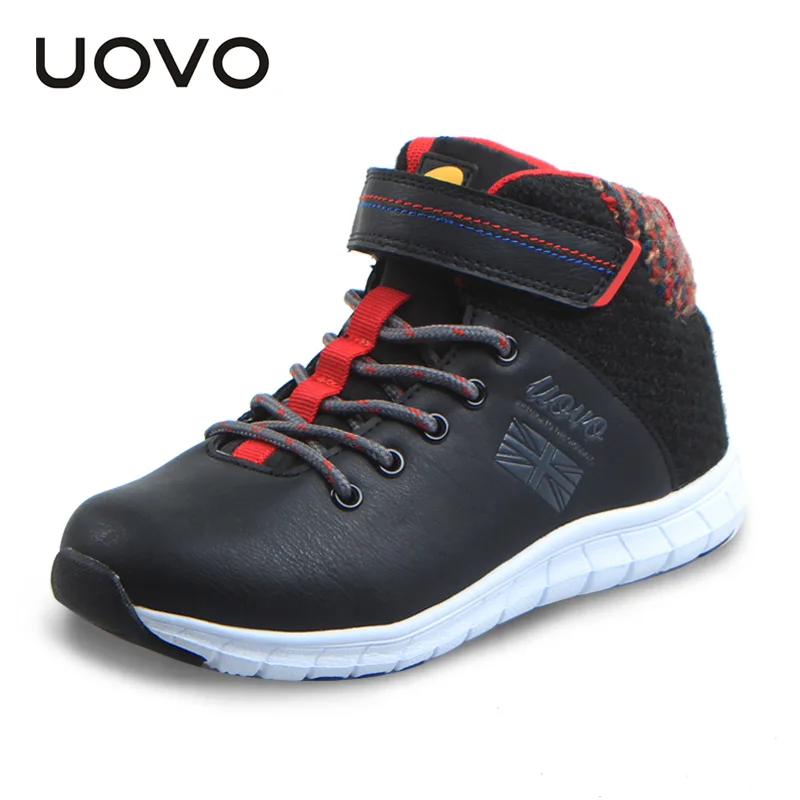 

UOVO Autumn Winter Kids Shoes Big Boys Shoes Fashion Sport Running Shoes For Boys Child Causal Shoes EUR Size 31#-38#